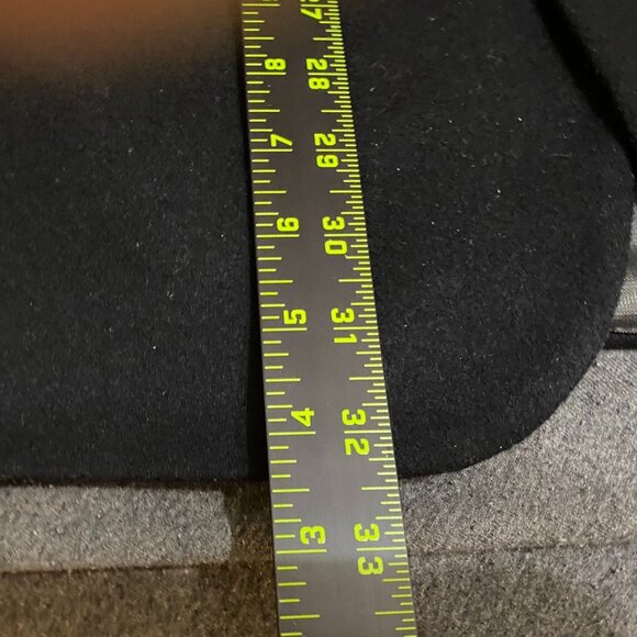 Oscar De La Renta Mens Blazer 42R Black Wool Blend Three-Button Formal Workwear - Picture 4 of 12